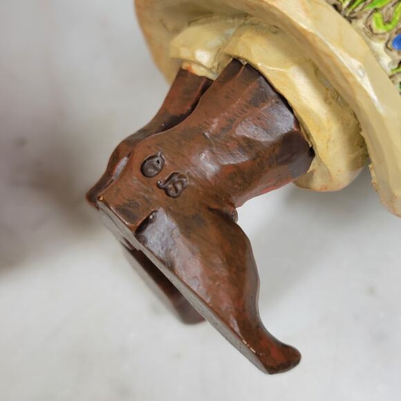 Jim Shore Heartwood Creek Santa & Mrs. Claus Ornament Pair 4” Christmas Couple - Picture 13 of 16